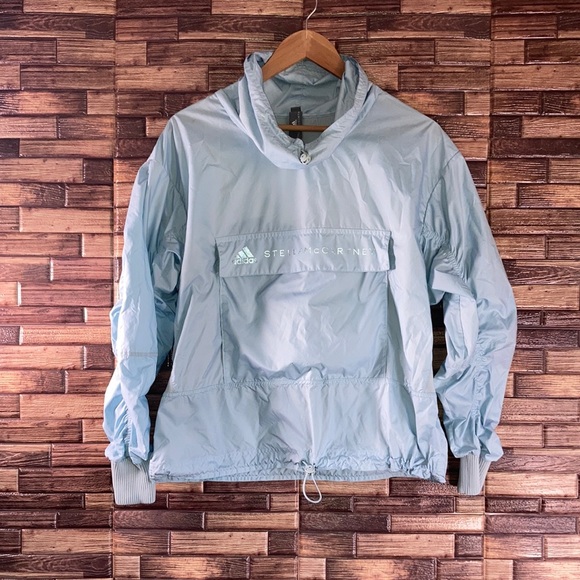 Adidas Stella McCartney Blue Running Tech Sweater XS - Picture 4 of 17